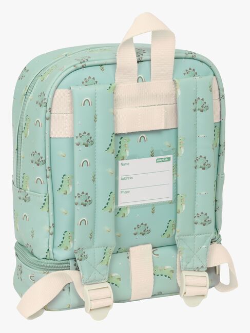 Dino Rucksack mit Kühlfach 6L, Grün