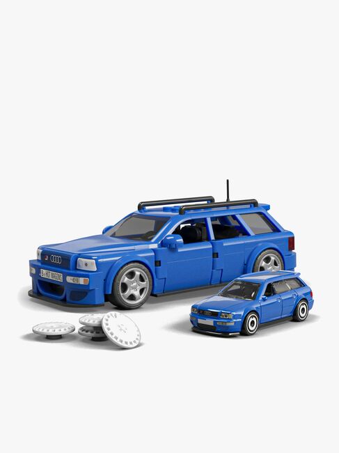Mattel Brick Shop Hot Wheels Speed Series Bausatz Audi Avant RS2 -94