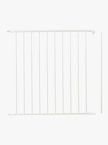 BabyDan Verlängerung Kinderschutzgitter Flex Large 72 cm, Weiß 