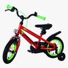 Volare Rocky Fahrrad 12 Zoll, Rot
