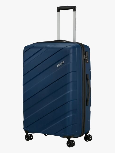 American Tourister Jetdriver Spinner Reisekoffer 100L, Navy Blue