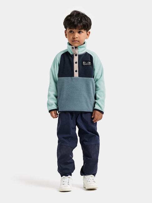 Didriksons Monte Fleece-Pullover, Factory Blue
