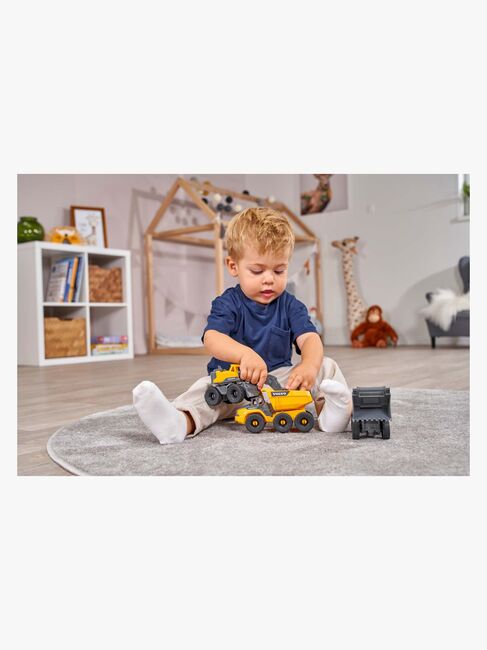 Dickie Toys Volvo Baufahrzeugen 3er-Pack