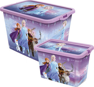 Disney Die Eiskönigin Aufbewahrungsboxen Set 23l & 7l, Lila