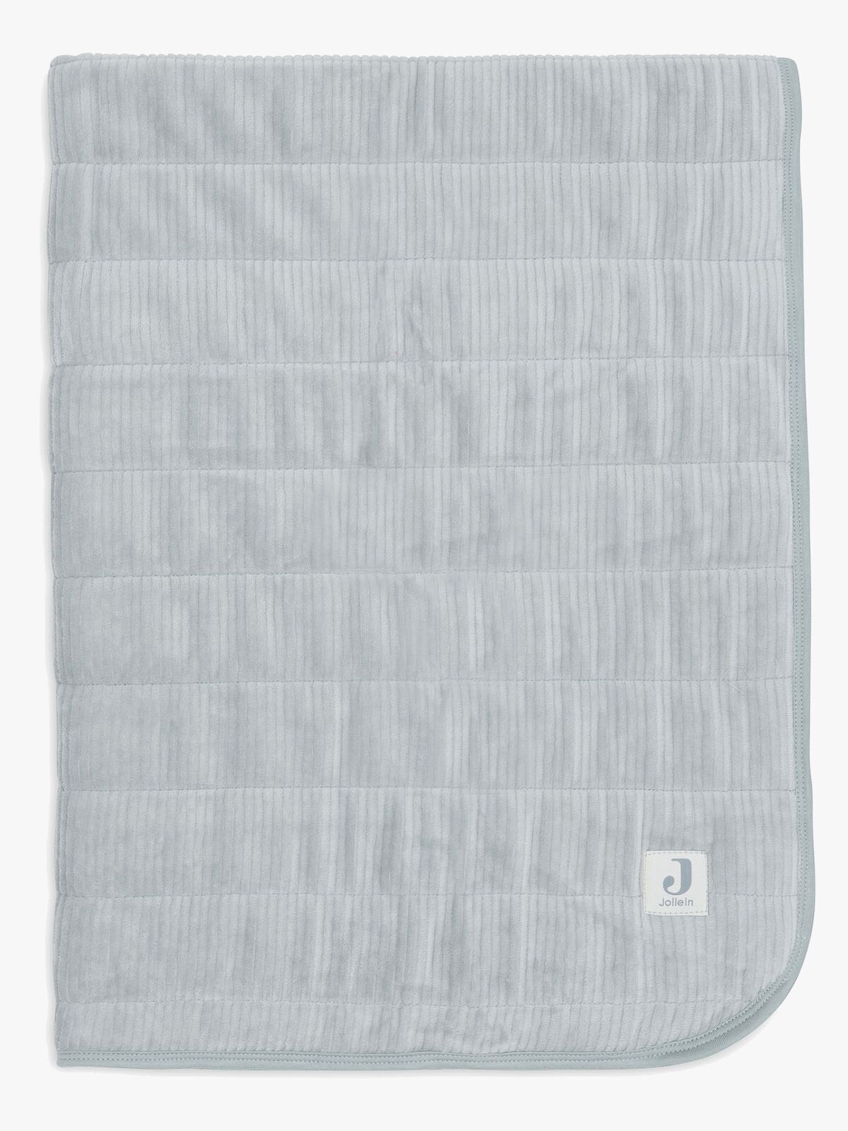 Jollein Decke 75x100 cm Velvet Rib, Sea Green
