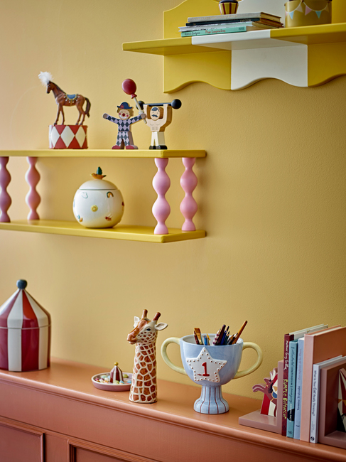 Bloomingville Bibiola Wandregal, Gelb