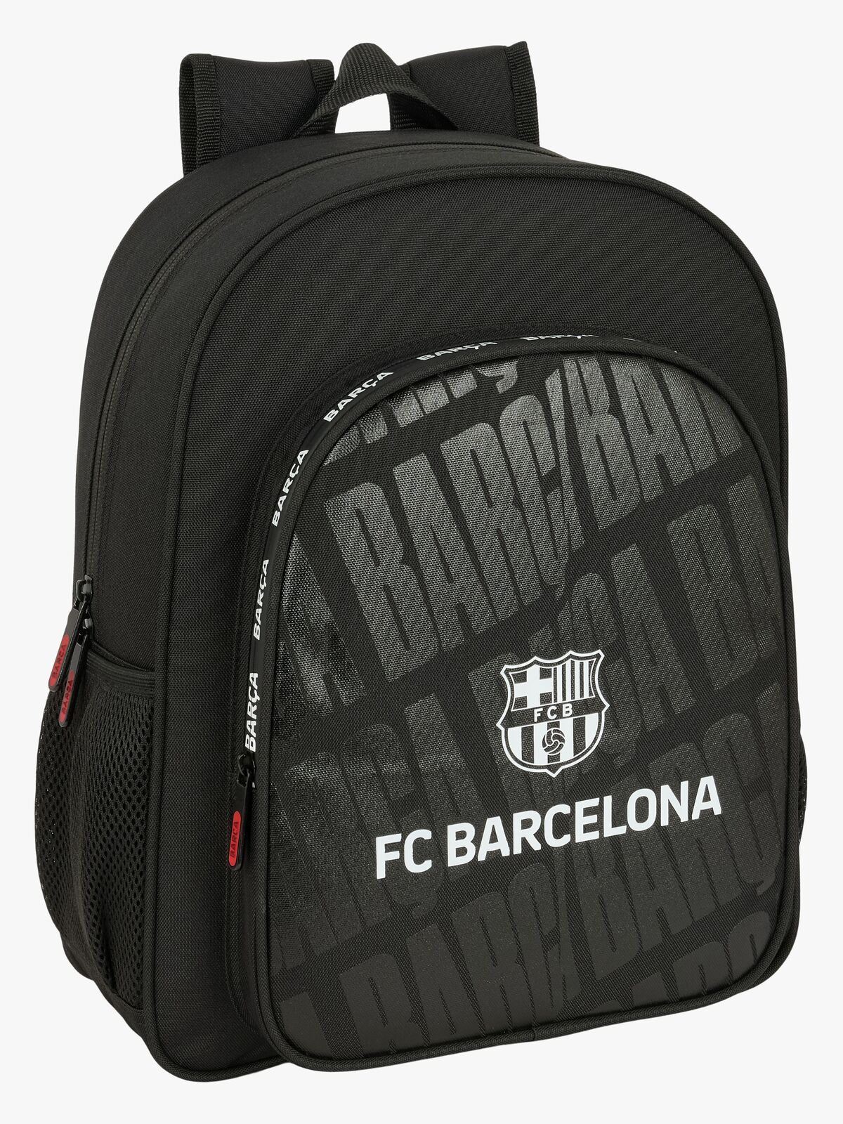 FC Barcelona Junior Rucksack 15L, Schwarz