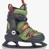 K2 Raider Ice Schlittschuhe, Grün/Orange