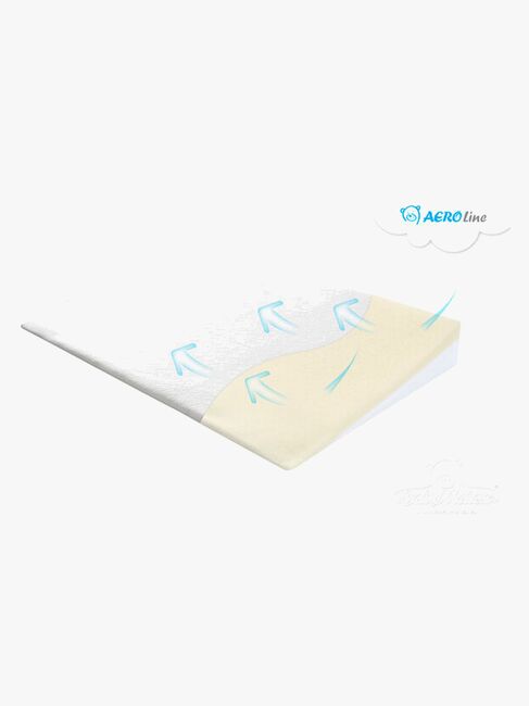 BabyMatex Klin Air Wasserdichtes Babykissen 36 x 60 cm, Weiß 