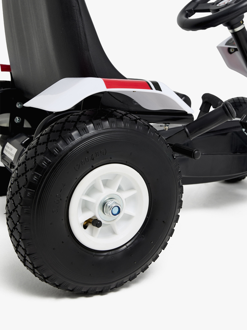 Alex's Garage Pedal-Go-Kart, Weiß
