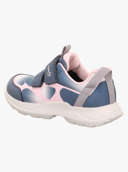 Superfit Rush WP Sneaker, Blau/Pink