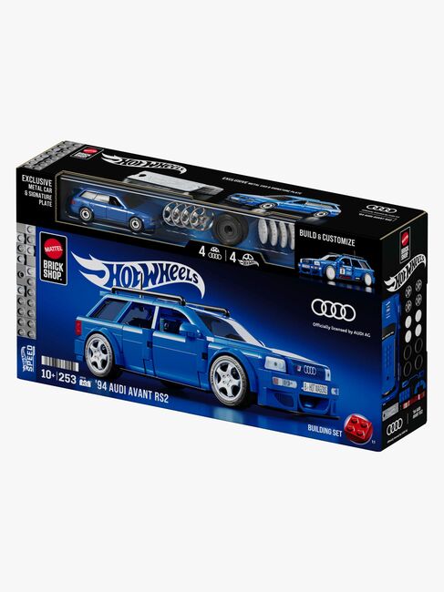 Mattel Brick Shop Hot Wheels Speed Series Bausatz Audi Avant RS2 -94