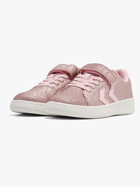 Hummel Derby Court XM Jr Sneaker, Roseate Spoonbill