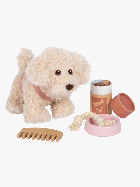 Small Foot Hund Mit Tasche Und Pflegeset, Rosa 12838-4715_2.jpg