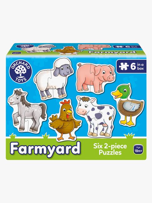 Orchard Toys Puzzle Bauernhof 6-in-1