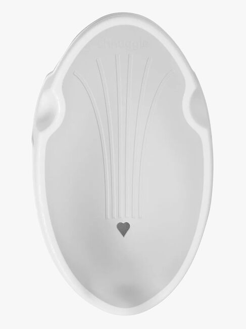 Shnuggle Badestütze Newborn, White/Grey