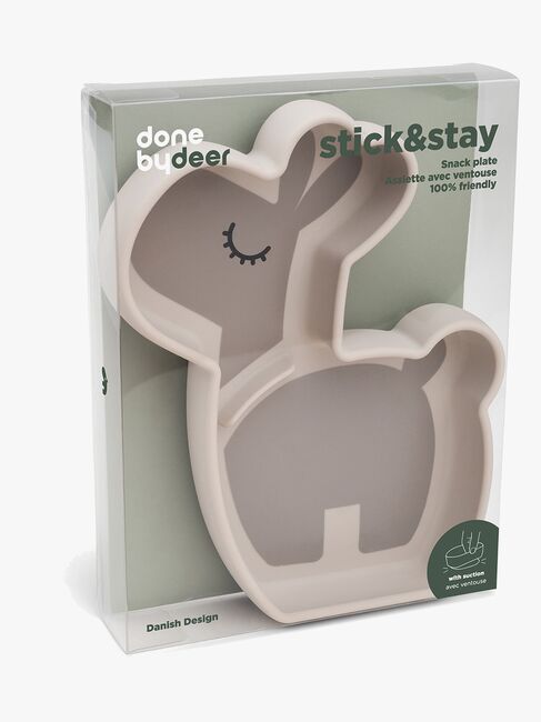 Done By Deer Stick & Stay Silikonteller Lalee, Sand