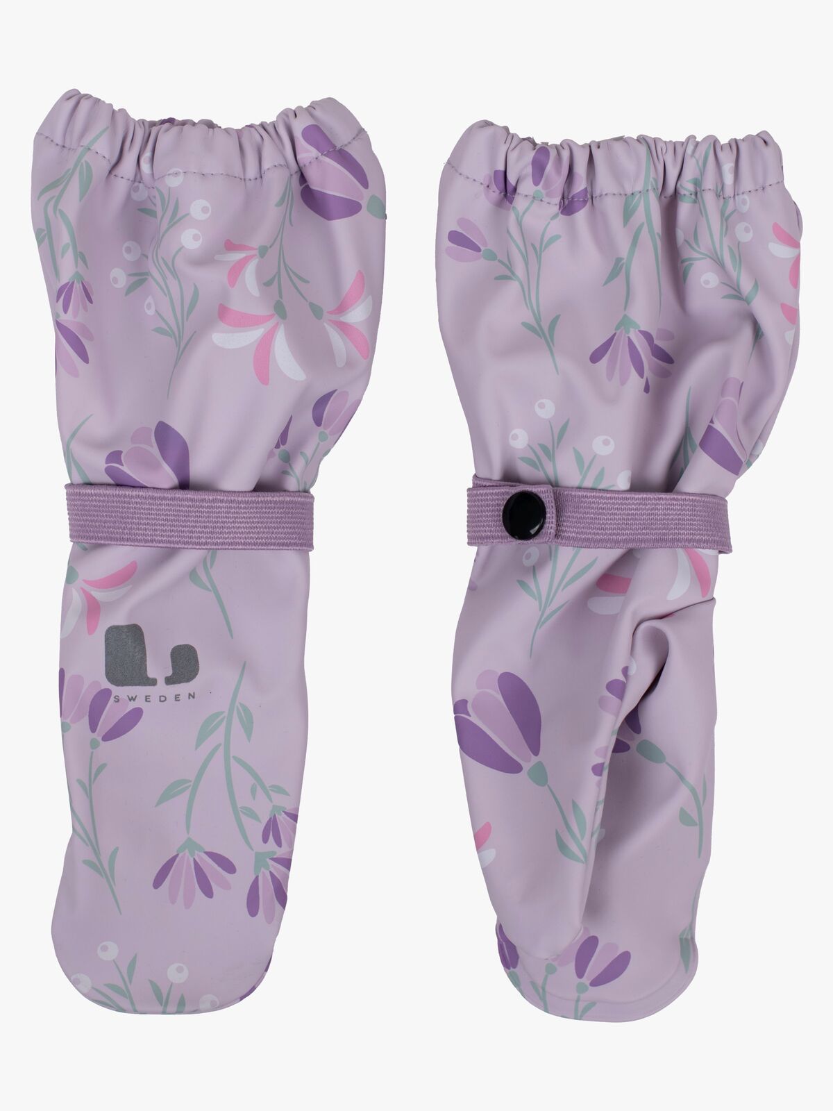 Lindberg Vattholma Regenfäustlinge, Lavender/Pink