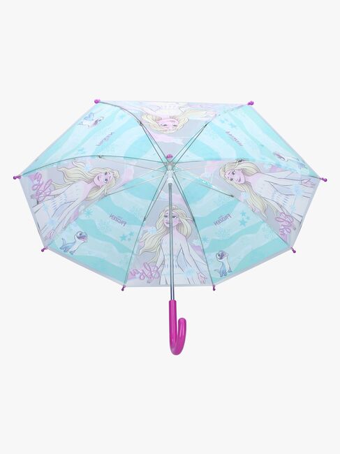 Disney Die Eiskönigin II Regenschirm Rainy Days, Blau