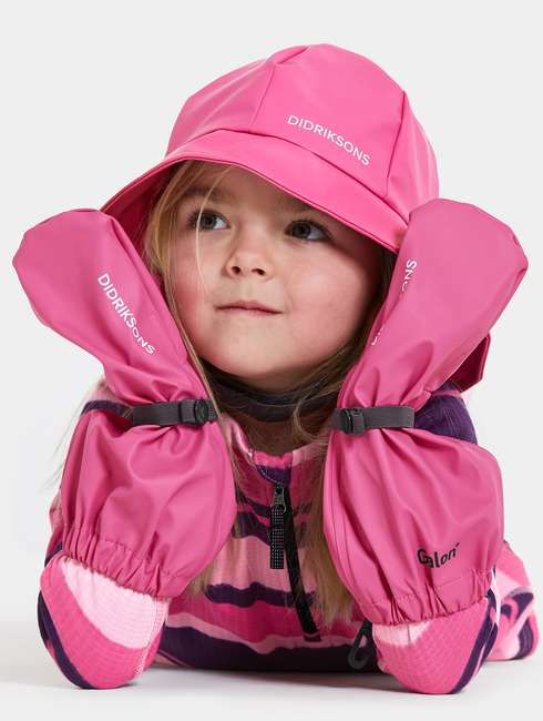 Didriksons Glove Regenfäustlinge, Sweet Pink
