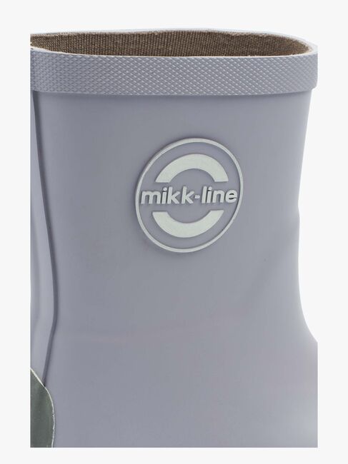 Mikk-Line Barefoot Gummistiefel, Lavender Gray
