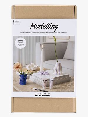 Creativ Company Bastelset Modelliermasse Schüsseln & Vasen
