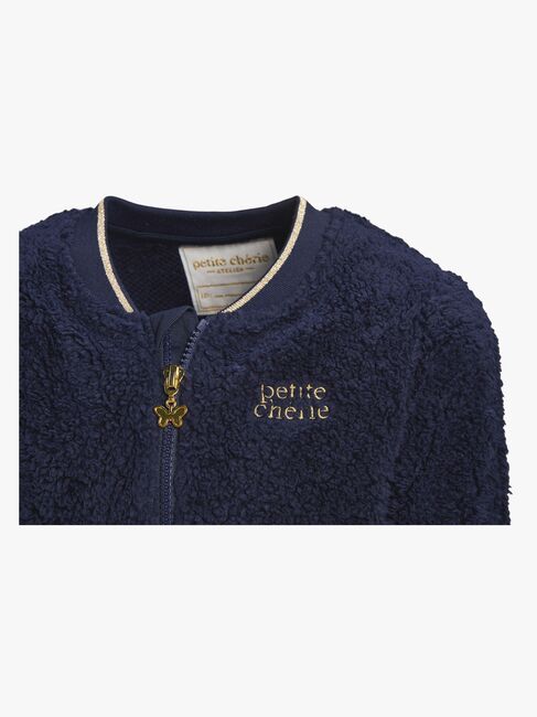 Petite Chérie Atelier Vienna Fleecejacke, Navy