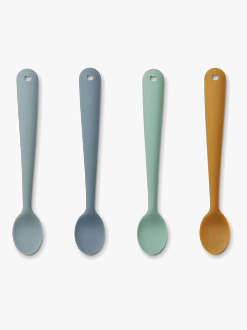 LIEWOOD Siv Löffelset 4er-Pack, Blue Multi Mix