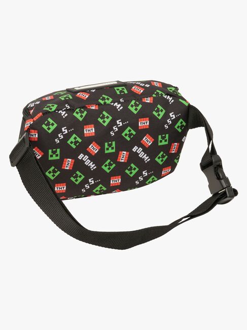 Minecraft Gürteltasche, Schwarz