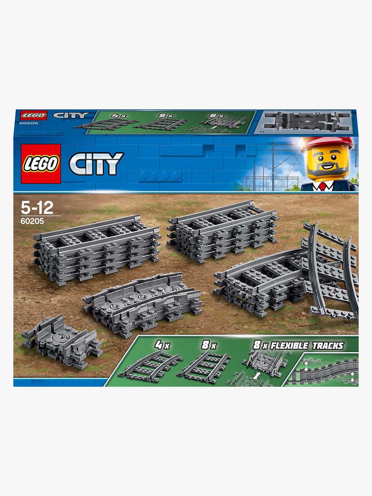 LEGO City 60205 Schienen