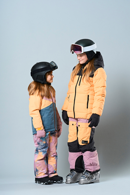 Color Kids Skihose, Woodrose