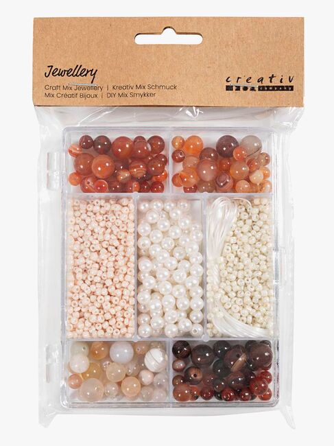 Creativ Company Perlenset, Braun