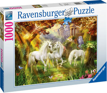 Ravensburger Puzzle Einhörner im Wald 1000 Teile