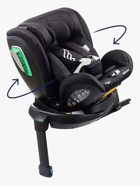 Fairgo Corazza i-Size Kindersitz, Black Sand