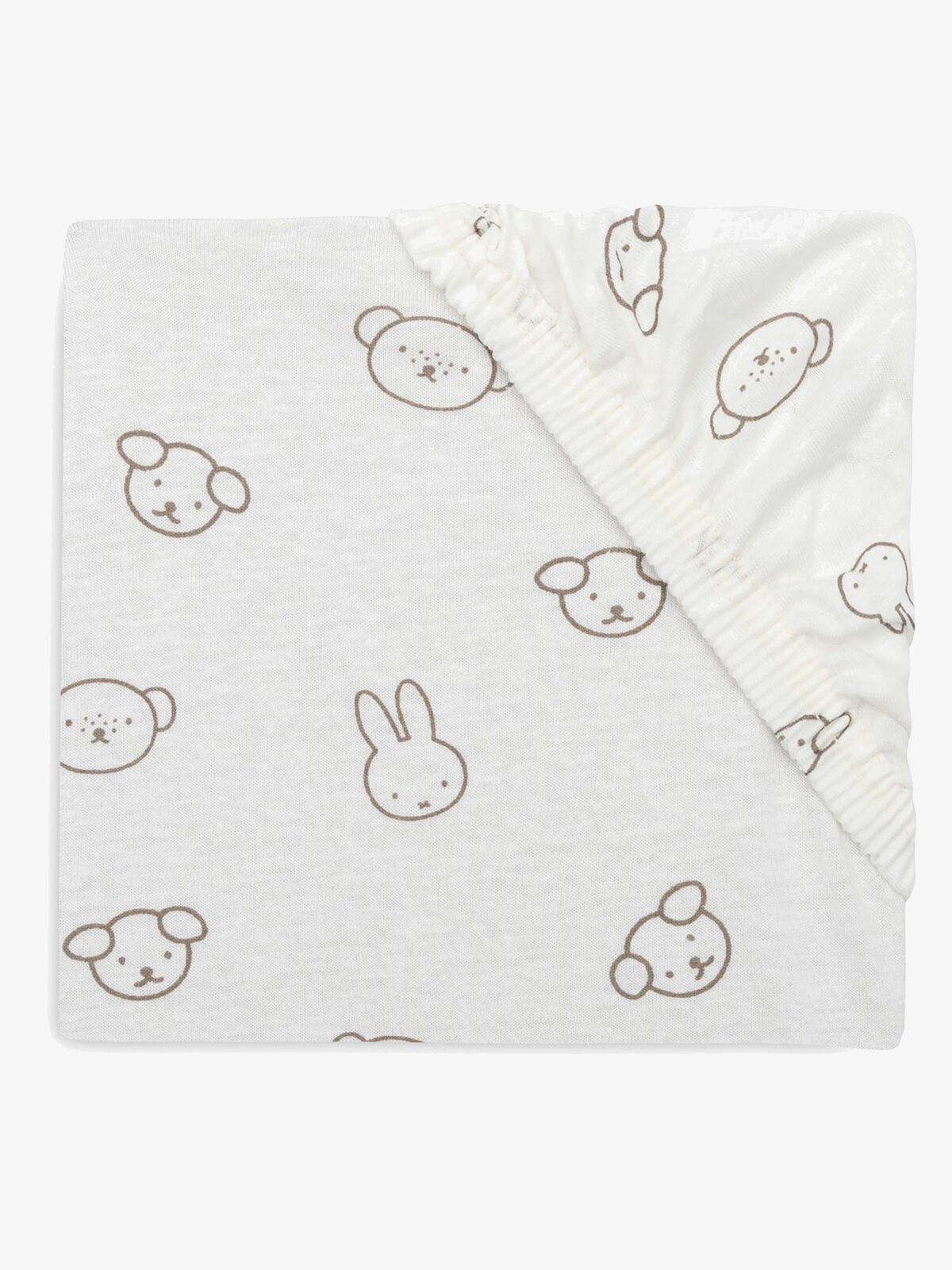 Jollein Spannbettlaken 40x80, Miffy and Friends