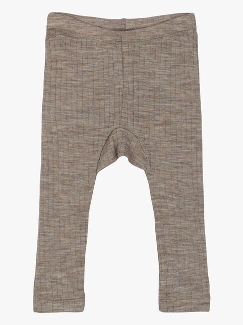 Mikk-Line Leggings Baby Merinowolle, Melange Denver