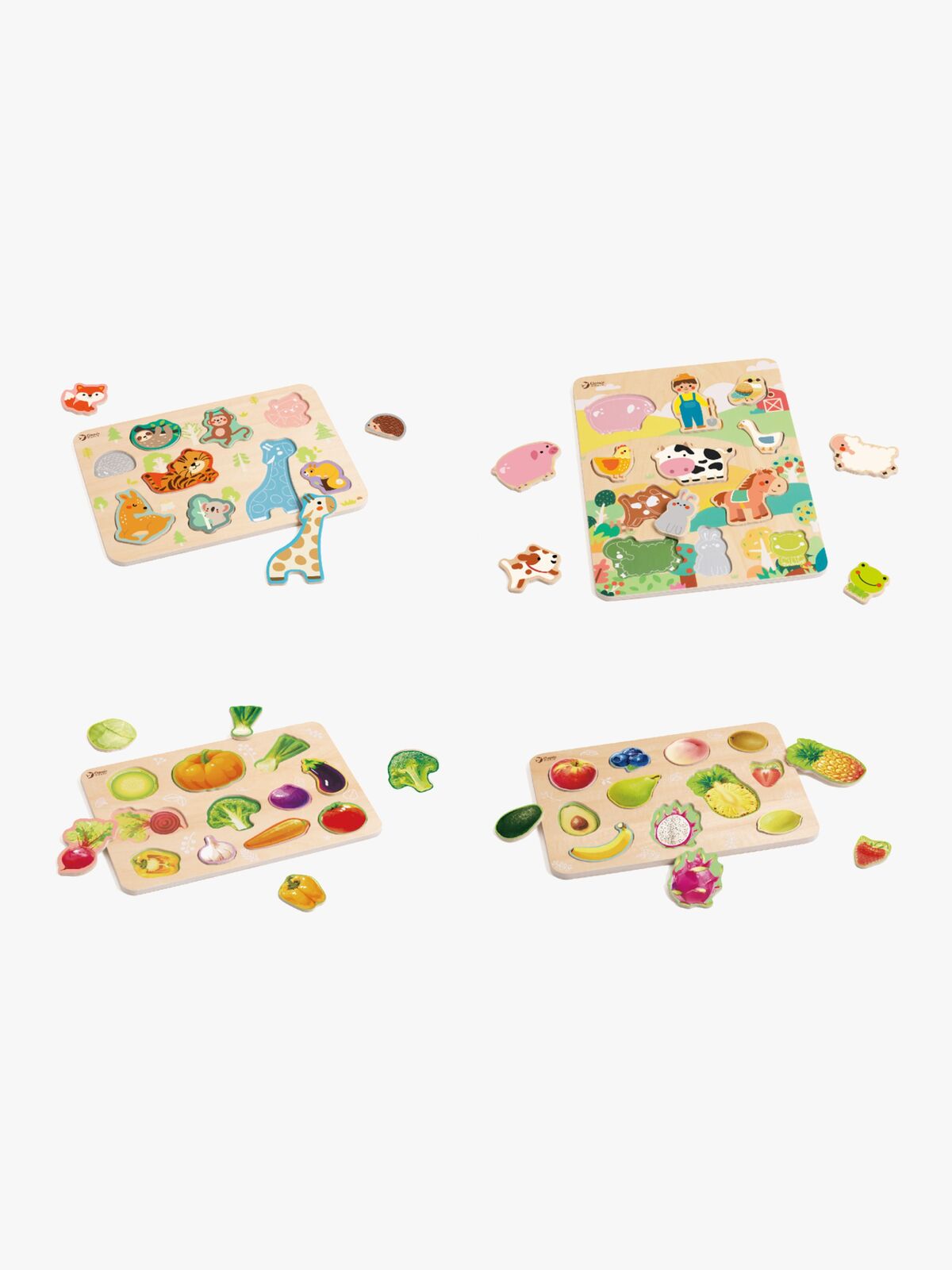 Classic World Puzzle 4-in-1