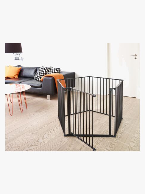BabyDan Flex XXL Schraubgitter, Schwarz