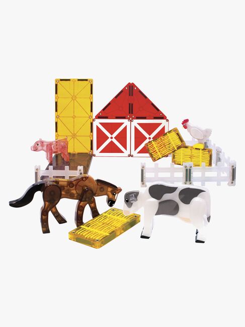 MAGNA-TILES Bauernhoftiere Bausatz 25 Teile