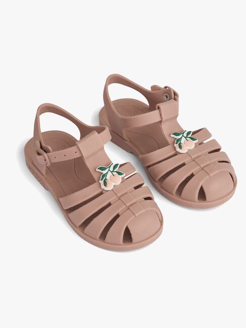 LIEWOOD Bre Sandalen mit Anhängern, Peach/Dark rose