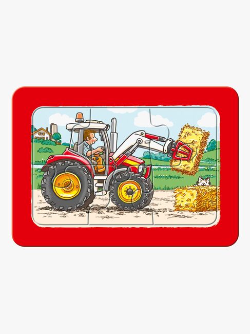Ravensburger Puzzle Arbeitsfahrzeuge 3x6 Teile