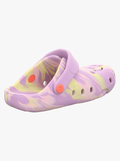 Superfit Splash C Pantoffel, Purple/Yellow