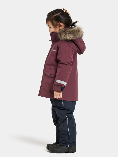 Didriksons Bjärven Winterjacke, Anemon Red