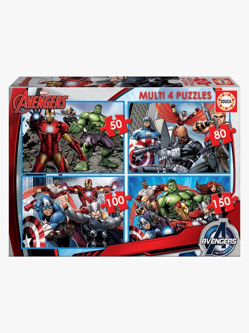 Educa Marvel Avengers Puzzles 4-in-1