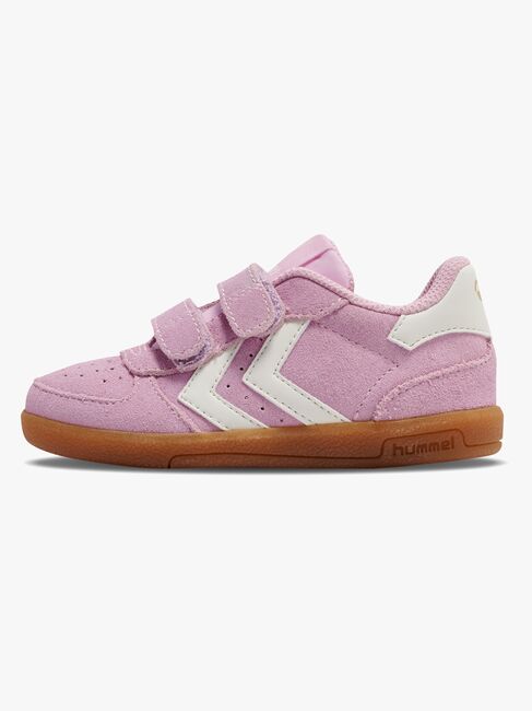 Hummel Victory Suede II Infant Sneaker, Roseate Spoonbill