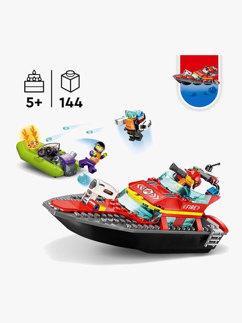 LEGO City Fire 60373 Feuerwehrboot