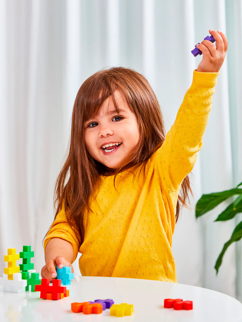 Plus-Plus BIG Bausatz Rainbow Mix 100 Teile