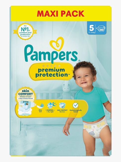 Pampers Premium Protection Windeln Größe 5 11-16 kg 80er-Pack