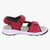 Superfit Criss Cross Sandalen, Rot/Grün