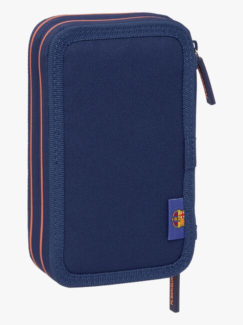 FC Barcelona Gefülltes Doppel-Federmäppchen 29 Teile, 2ª Equipment